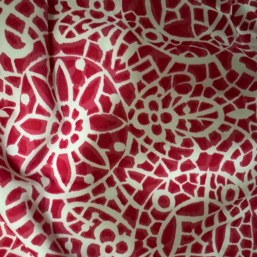 Athleta Pink and White Floral Bikini Top and Bottom - Picture 7 of 7